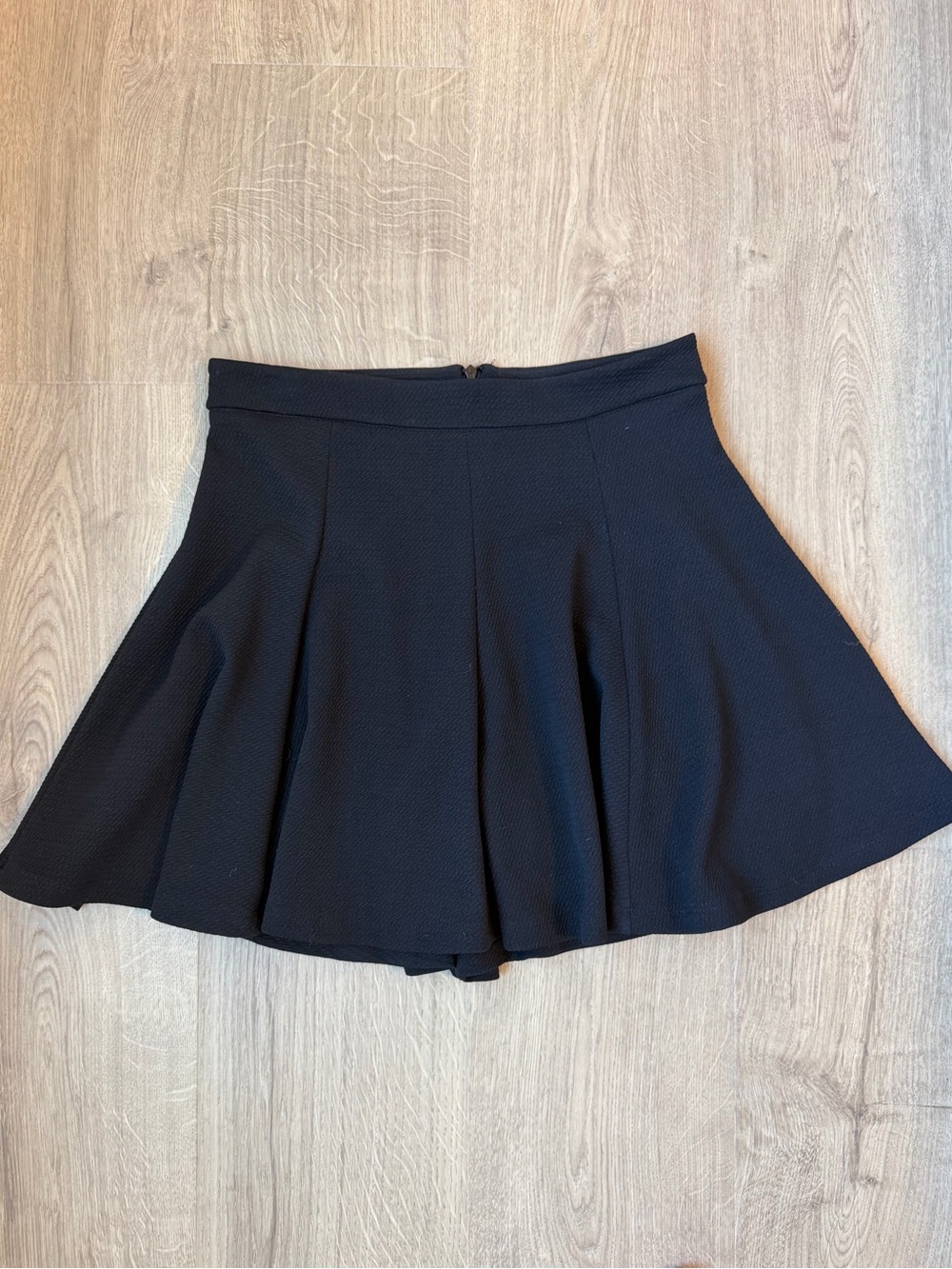 Lush Black Circle Skater Skirt